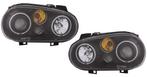 Koplampen VW Golf IV Angel Eyes CCFL zwart, Ophalen of Verzenden, Nieuw