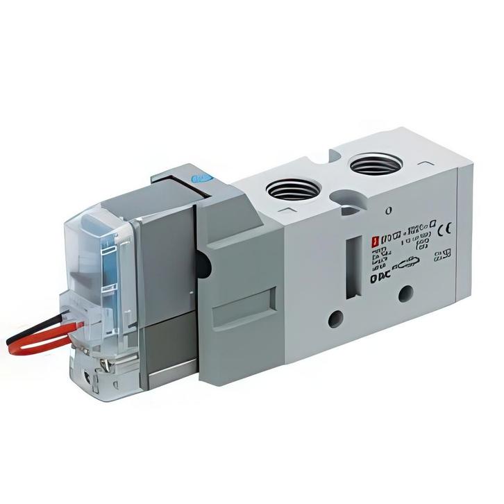 SMC 5/2-Weg In-Line Pneumatisch Magneetventiel G1/4 Met, Doe-het-zelf en Verbouw, Gereedschap | Machine-onderdelen en Toebehoren