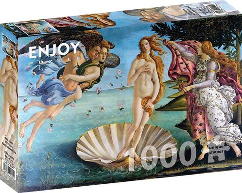 Sandro Botticelli - The Birth of Venus Puzzel (1000 stukjes), Hobby en Vrije tijd, Denksport en Puzzels, Nieuw, Verzenden