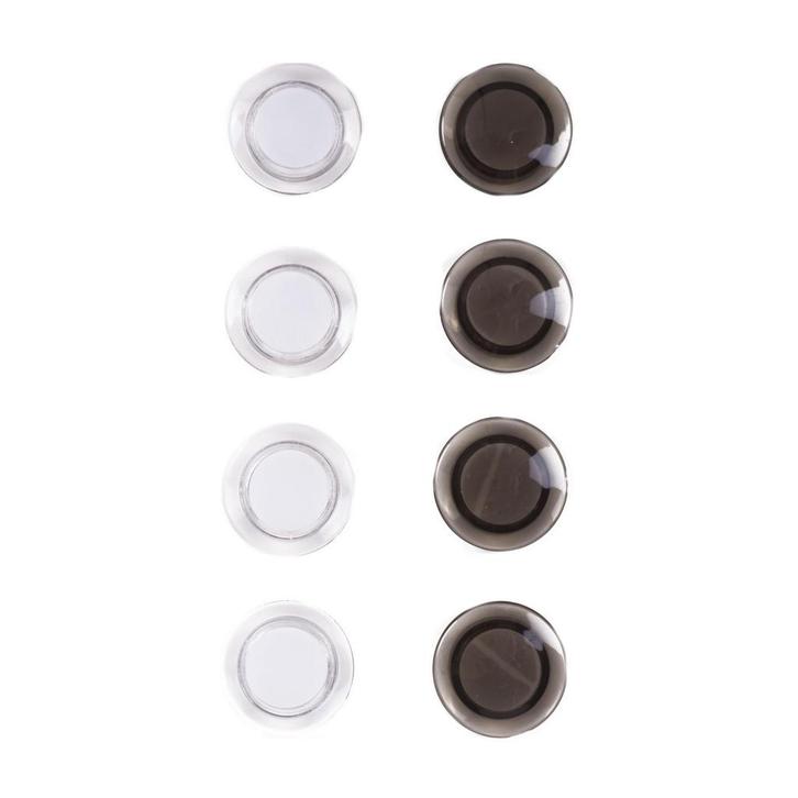 Benson Sterke ronde magneten - Ø 3 cm - set van 8 - trans.., Zakelijke goederen, Kantoor en Winkelinrichting | Kantoorartikelen