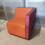 Ahrend Loungescape bank  grijs/rood/oranje 3-delig - 224 cm
