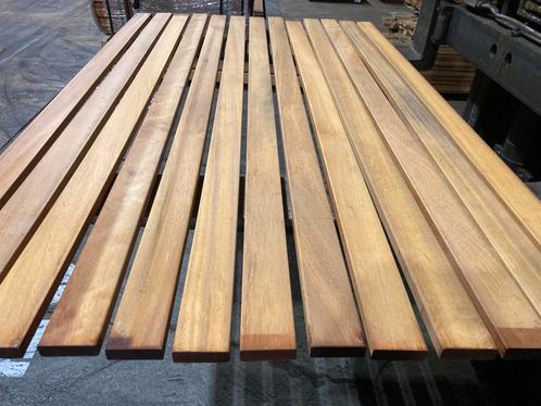 Hardhout–Tatajuba–open gevel-rhombus-vlonderplank–terrasdele, Doe-het-zelf en Verbouw, Hout en Planken, Overige houtsoorten, 200 tot 250 cm