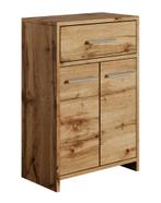 Badkamerkast Nemo 52 x 29 x 79 cm Eiken Staande Kolomkast, Verzenden, Nieuw, (Half)hoge kast