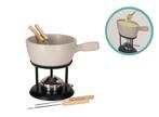 JENS Living Fondue Set - Large - 22 x 16 x 20 cm - Beige, Verzenden, Nieuw
