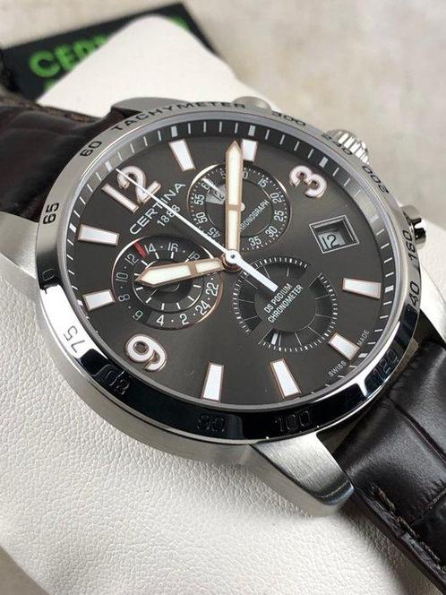 Certina - DS Podium Chronograph GMT Chronometer -, Sieraden, Tassen en Uiterlijk, Horloges | Heren