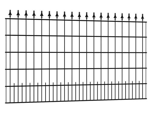 Sierhekwerk Sagitta | 2 Meter Breed | Zwart, Tuin en Terras, Schuttingen, Minder dan 3 meter, Nieuw, IJzer, 1 tot 2 meter, Verzenden