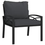 Tuinstoel Grijs - Heerlijk Relaxen! Tweedekansje!, Tuin en Terras, Tuinstoelen, Ophalen of Verzenden, Nieuw, Metaal