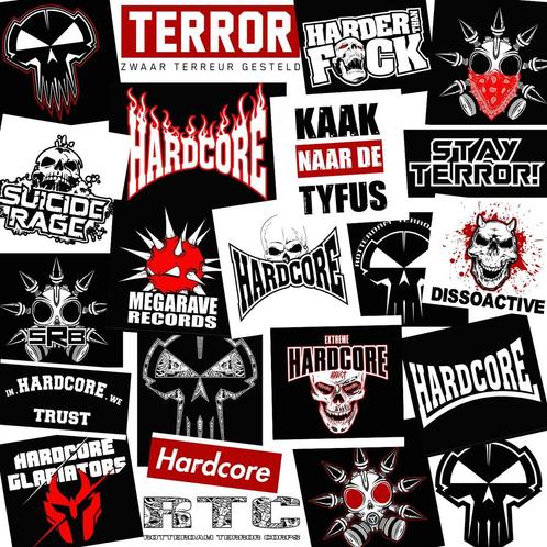 Hardcore/Terror Sticker pack (Stickers), Auto diversen, Autostickers, Verzenden