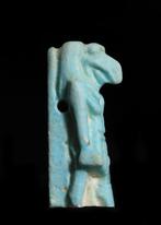 Oude Egypte, late periode Faience Thoth Amulet (Zonder
