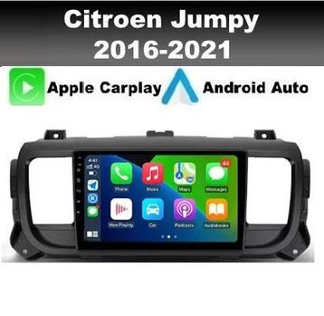 Citroen Jumpy Peugeot Expert navigatie apple carplay dab+ beschikbaar voor biedingen
