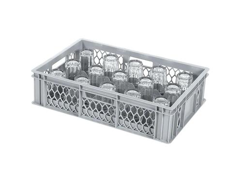 BASIC glazenkrat - 600 x 400 x H 154 mm voor 15 glazen -, Diversen, Overige Diversen, Nieuw, Ophalen of Verzenden