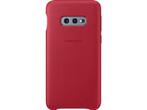 Samsung Galaxy S10e lederen Cover - Rood (Nieuw), Telecommunicatie, Mobiele telefoons | Hoesjes en Frontjes | Overige merken, Verzenden
