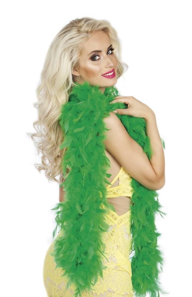 Groene boa 50gr, Kleding | Dames, Carnavalskleding en Feestkleding, Nieuw, Ophalen of Verzenden