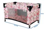 Poppenbed Roze Bloemen | 52,5cm | Nieuw | Scherpe Prijs, Ophalen of Verzenden, Nieuw, Babypop