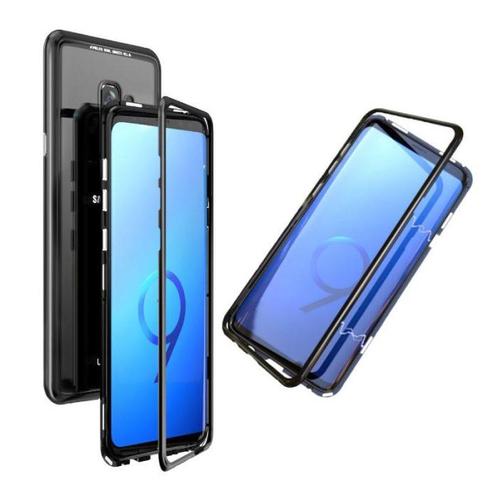 Samsung Galaxy S9 Plus Magnetisch 360° Hoesje met Tempered, Telecommunicatie, Mobiele telefoons | Hoesjes en Frontjes | Samsung