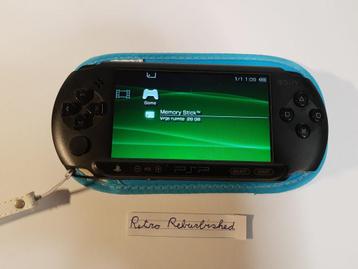 PSP Street zwart met hoes, lader en 32GB beschikbaar voor biedingen