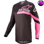 Motorcross Shirt voor Vrouwen Alpinestars Fluid Roze, Verzenden, Alpinestars, Dames, Motorcrosskleding