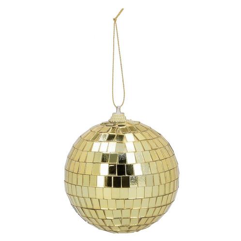 Set 6 Discoballen Goud (8cm), Hobby en Vrije tijd, Feestartikelen, Nieuw, Ophalen of Verzenden
