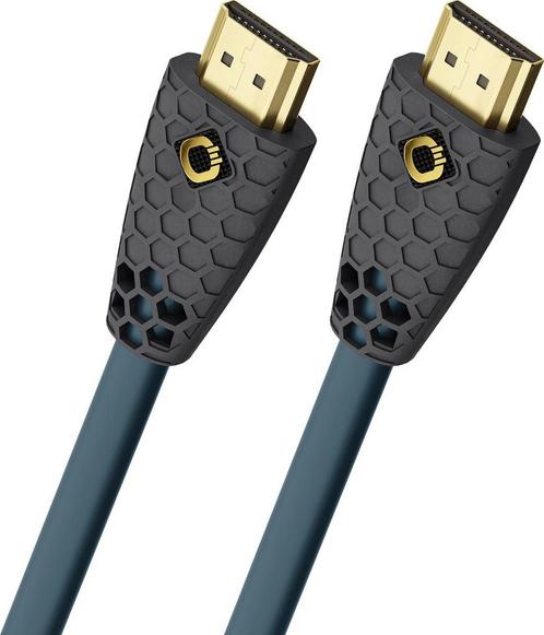 Oehlbach 2.1 FLEX EVOLUTION UHD HDMI kabel 1 Meter - HDMI, Audio, Tv en Foto, Televisiebeugels, Verzenden