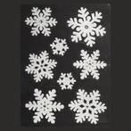Raamstickers kerst | PEHA | 8 stuks (Sneeuwvlokken), Diversen, Kerst, Verzenden, Nieuw