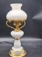 Tafellamp - opaline - Franse vintage lamp