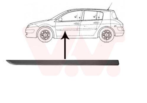 DEURBEKLEDING VOOR RENAULT MEGANE II M 2002-2005 7701477636, Auto diversen, Auto-accessoires, Nieuw, Ophalen of Verzenden
