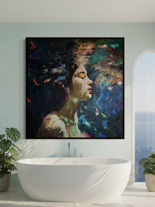 GREG (1970, Spain) - Baño de Luz- XL - No Reserve, Antiek en Kunst, Kunst | Designobjecten