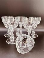 Val Saint Lambert - Wijnglas (6) - Olivier - Kristal