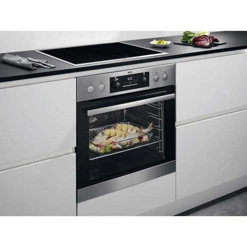 Aeg Kombi 3000 Inbouw Oven & Kookplaat Set – 72l Oven Met 4, Witgoed en Apparatuur, Ovens, Nieuw, Ophalen of Verzenden