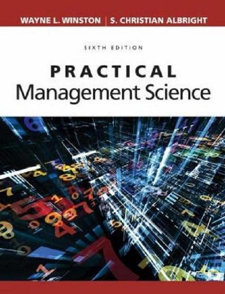 Practical Management Science 9781337406659 Wayne Winston, Boeken, Taal | Engels, Gelezen, Verzenden