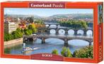 Vitava bridges in Prague (4000 stukjes) | Castorland -, Hobby en Vrije tijd, Denksport en Puzzels, Verzenden, Nieuw
