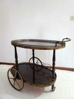 Serveerwagen - Hout - Maaltijdentrolley, Antiek en Kunst