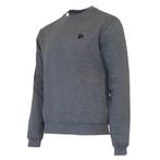 Donnay Donnay Heren - Fleece Crew Sweater Dean - Donkergrijs, Kleding | Heren, Verzenden, Nieuw