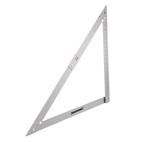 Silverline Opvouwbare winkelhaak - lichtgewicht aluminium..., Doe-het-zelf en Verbouw, Gereedschap | Handgereedschap, Nieuw, Ophalen of Verzenden
