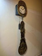 Antieke Franse Comtoise-klok van Perrenet 19e eeuw - Messing