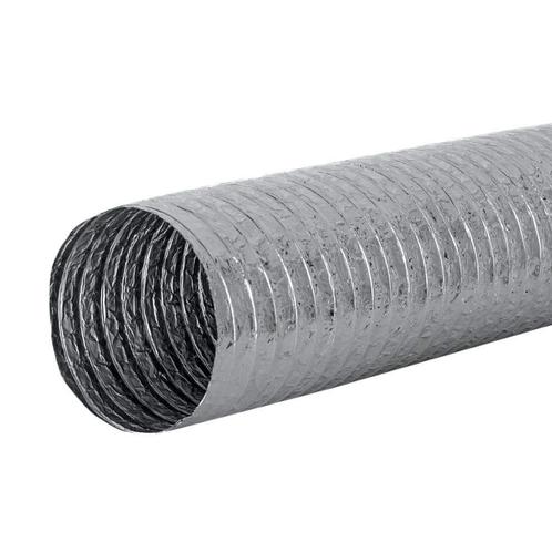 Aluconnect Ø 127mm aluminium afzuigslang - 10 meter, Doe-het-zelf en Verbouw, Ventilatie en Afzuiging, Ophalen of Verzenden