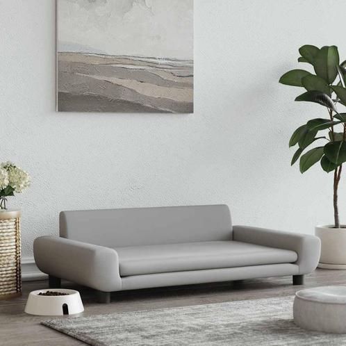 Hondenbed Fluweel Lichtgrijs - Retourdeal - Luxe voor kle..., Dieren en Toebehoren, Hondenmanden, Nieuw, Polyester, Ophalen of Verzenden