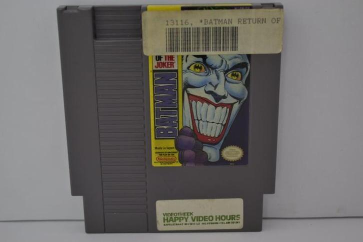 Batman - Return Of The Joker (NES USA), Spelcomputers en Games, Games | Nintendo NES, 1 speler, Zo goed als nieuw, Verzenden