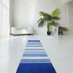 Moderne blauwe Gabbeh - Vloerkleed - 225 cm - 70 cm -, Nieuw