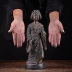sculptuur, Geisha in Traditional Dress - 230 mm - - Oude