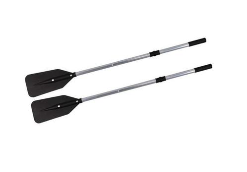 Talamex Peddel set (zwart) met gat voor roeidol 152 cm lang, Watersport en Boten, Accessoires en Onderhoud, Nieuw, Ophalen of Verzenden