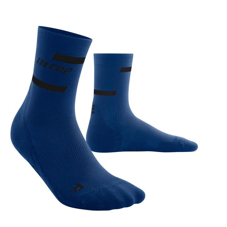 CEP Run Mid-Cut Compressie Sokken  Donkerblauw - Dames (40-4, Sport en Fitness, Bergsport en Wandelen, Kleding, Nieuw, Verzenden