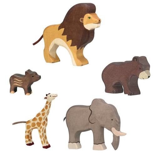 Voordeelset Holztiger Wilde Dieren, Kinderen en Baby's, Speelgoed | Overig