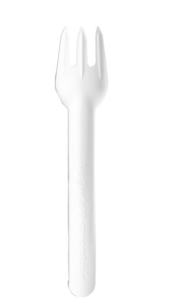 composteerbare papieren vork | 1000 stuks | 3,1(b)cm, Zakelijke goederen, Horeca | Overige, Verzenden