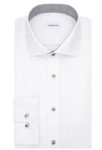 2dekans | Seidensticker Spread Kent Business Shirt Heren -, Ophalen of Verzenden, Zo goed als nieuw, Wit, Seidensticker