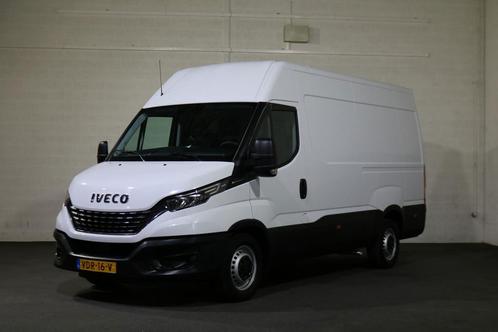 Iveco Daily 35S14 Hi-Matic Automaat Airco 3.5T Trekhaak, Auto's, Bestelauto's, Lease, Automaat, Wit, Financial lease, Stof, Diesel