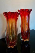 Vaas (2) - Glas, Antiek en Kunst, Antiek | Glas en Kristal