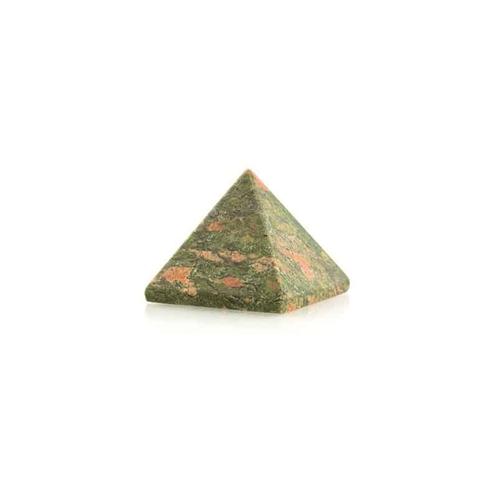 Edelsteen Piramide Unakiet - 25 mm, Sieraden, Tassen en Uiterlijk, Edelstenen, Nieuw, Verzenden