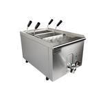 Combisteel Pastakoker | 400v | Aftapkraan | Incl. Manden | 4, Ophalen of Verzenden, Nieuw in verpakking