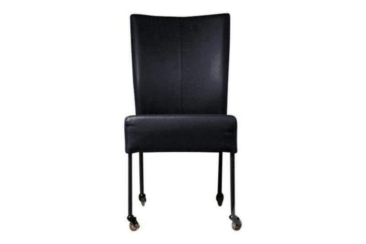 Eetkamerstoel Wiske - eetkamerstoelen - Blauw, Huis en Inrichting, Stoelen, Blauw, Nieuw, Stof